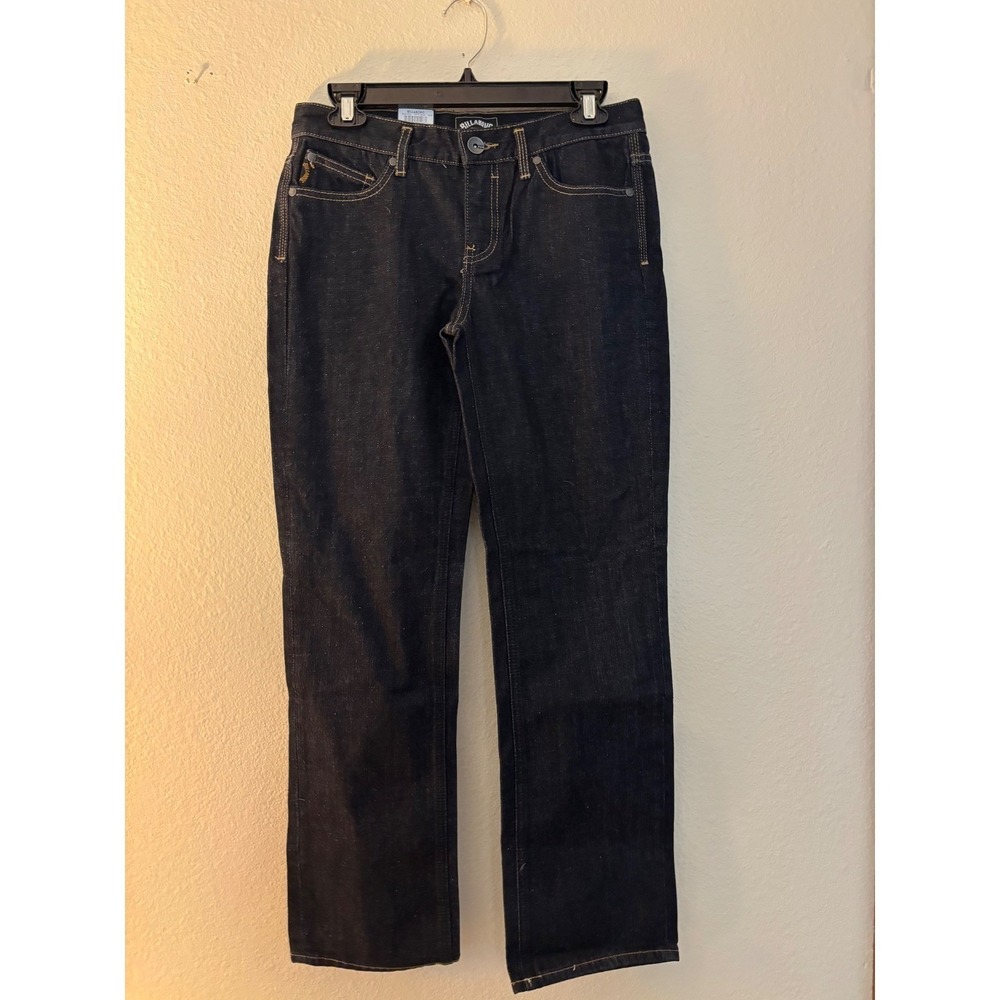 Billabong Fifty Straight Mens Jeans 29 Dark Wash Saltwater Indigo NWTA1170